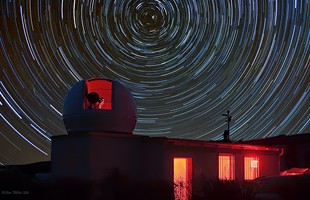 First Opening der Sternwarte beim HTT 2010, © Uwe Mller.
