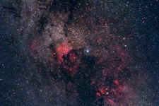 Deneb und NGC 7000