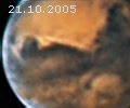 akt. Lage des Mars-Zentralmeridians
